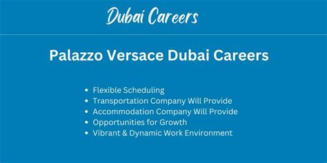 versace careers dubai|versace employment opportunities.